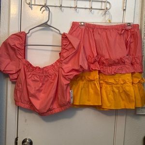 2 pc summer dress